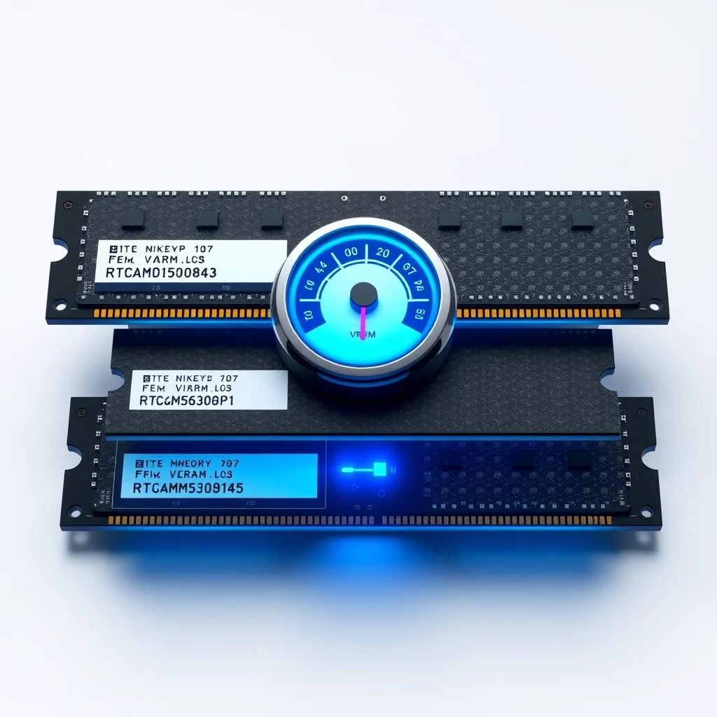 VRAM capacity gauge for running local NSFW AI image generation