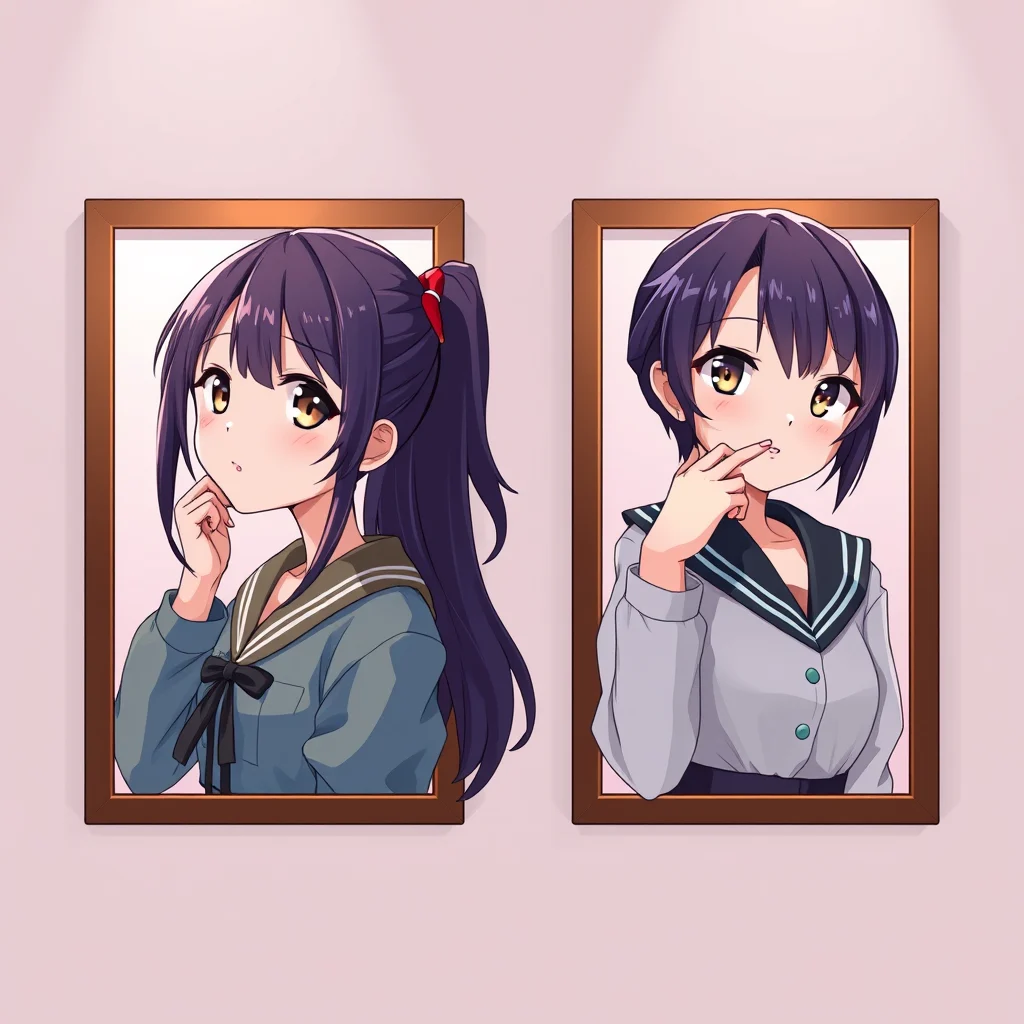 Illustrious XL NSFW anime art quality compared side by side