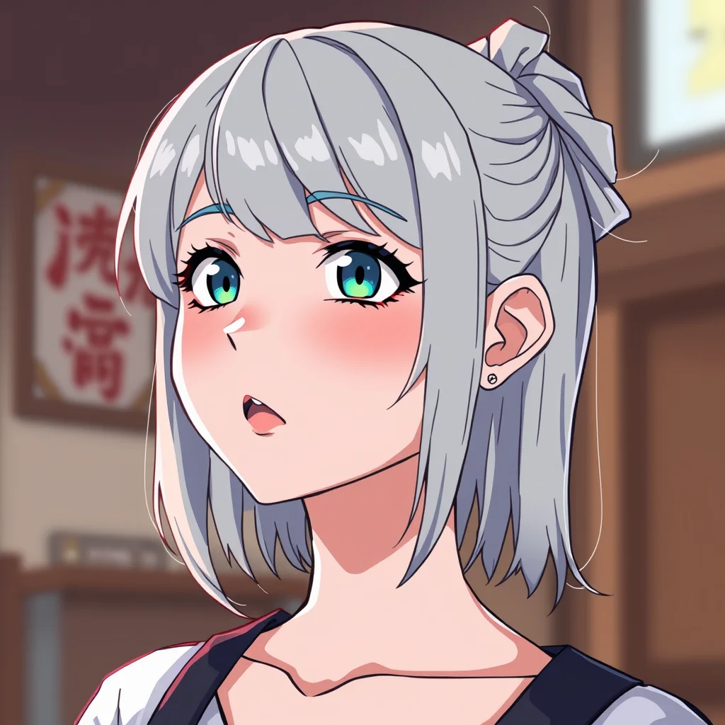 Perchance NSFW AI alternative output - stylized anime portrait from Flux