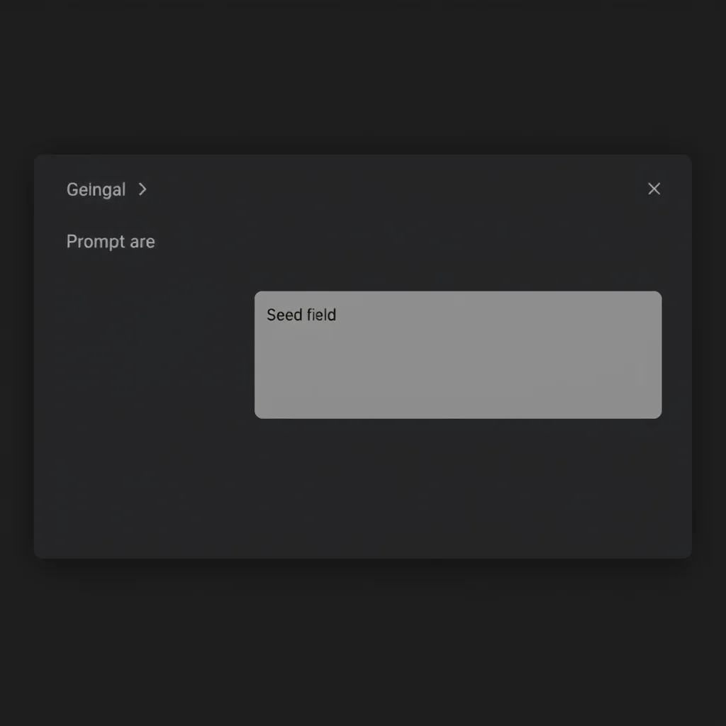 Civitai portugues: image generation panel with prompt area and seed field highlighted, dark ui (ilustracao)