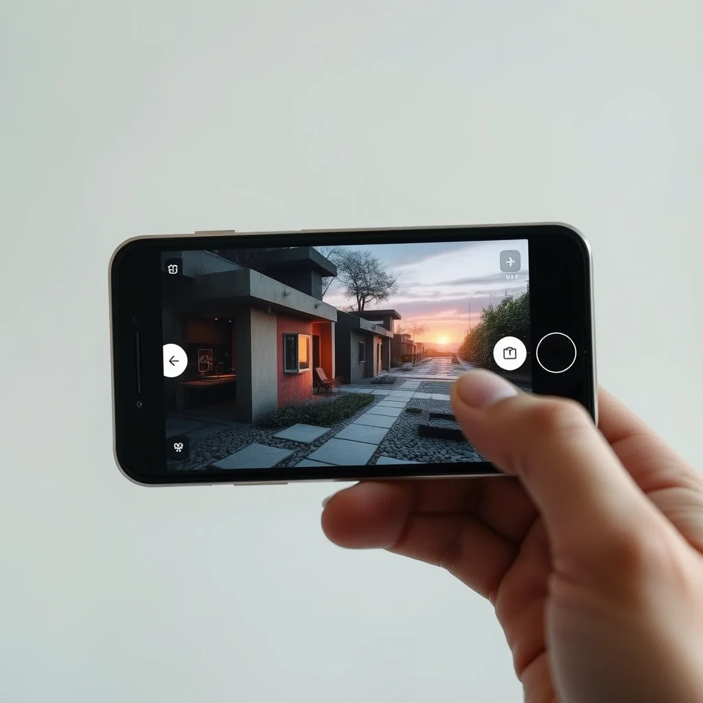 Jogo ia porno: phone showing an interactive scene preview (ilustracao)