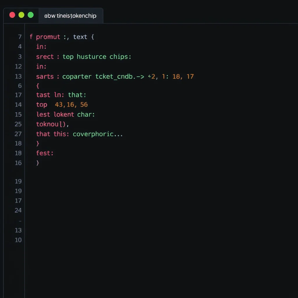 Prompts nsfw portugues: a prompt editor with token chips highlighted in different colours, dark ui (ilustracao)