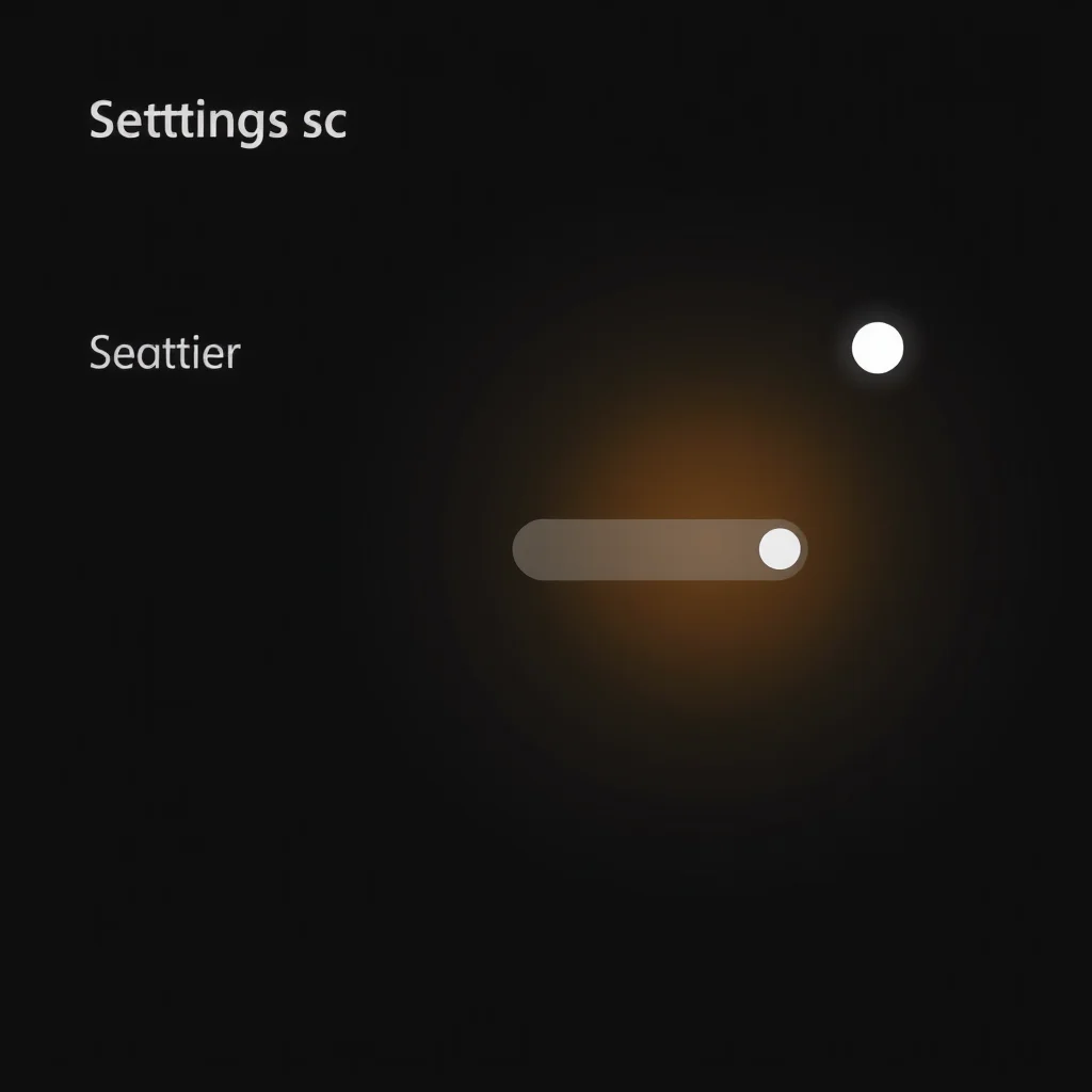 Stable diffusion nsfw black image: a settings panel with a safety checker toggle switched off, dark ui (illustration)