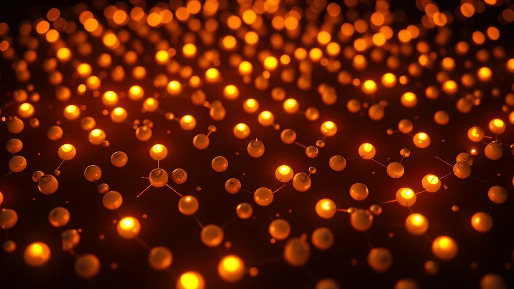Output variety grid of seeds, glowing nodes on dark