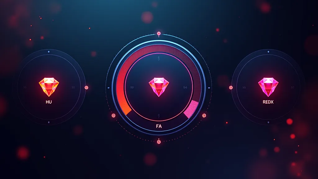 Free daily gem refill meter on a dark UI