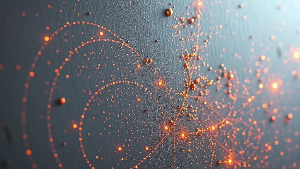 Detail particles enriching a smooth panel into textured one, abstract concept