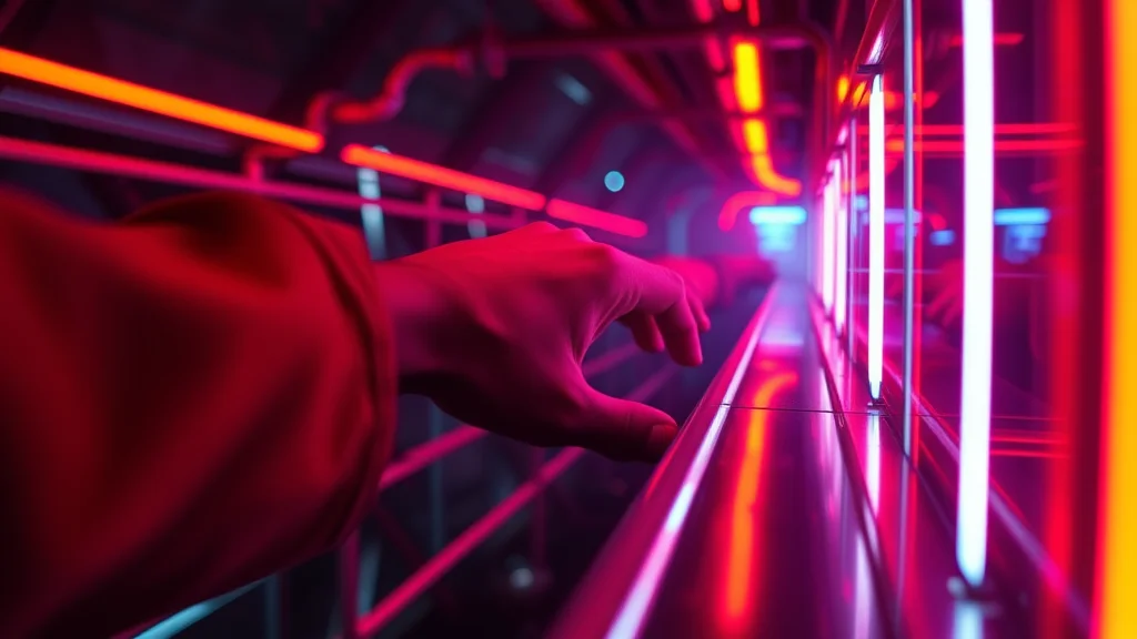 Layered fix pipeline from bad to clean hand, neon step nodes