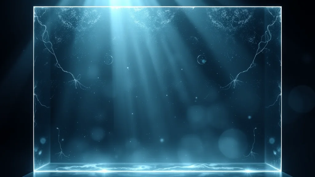 Invisible watermark layers embedded into an image frame, abstract concept