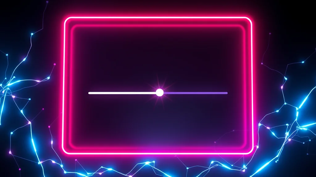 A strength slider adjusting style intensity on a frame, neon nodes