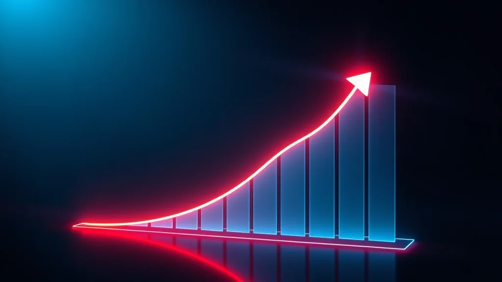 A training run progress bar with a loss curve descending, glowing
