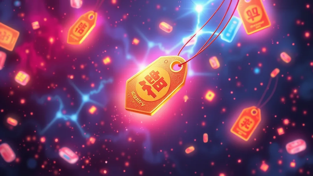 Quality tag tokens flowing into a glowing anime art canvas, concept