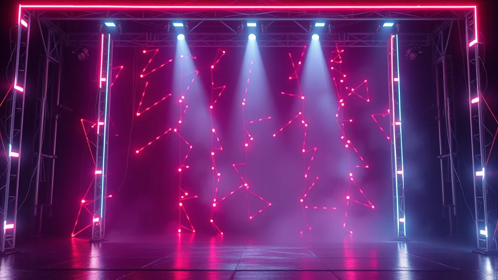 An upscaler stage adding fine detail to a frame, neon nodes