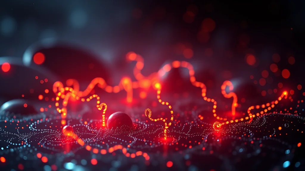 Dropped prompt tokens reconnecting to a render core, abstract concept