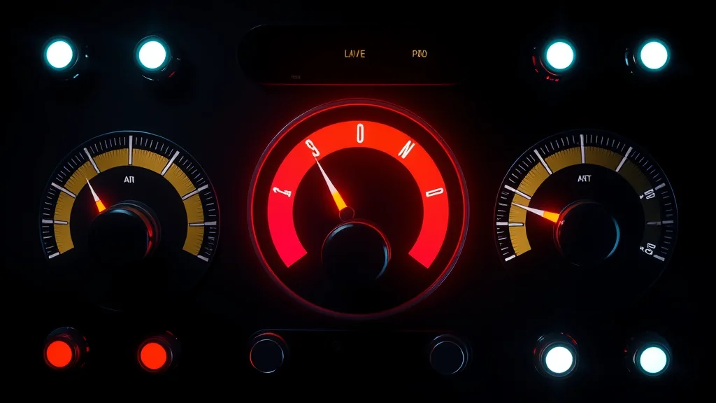 Light rig icons and color temperature dials, abstract concept