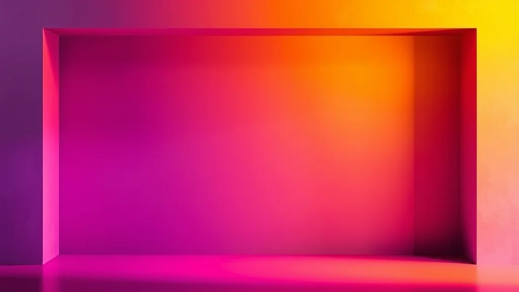 An oversaturated frame and a natural frame split by a color curve, abstract concept