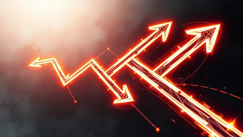 Sketch turning into a finished render, glowing arrows on dark