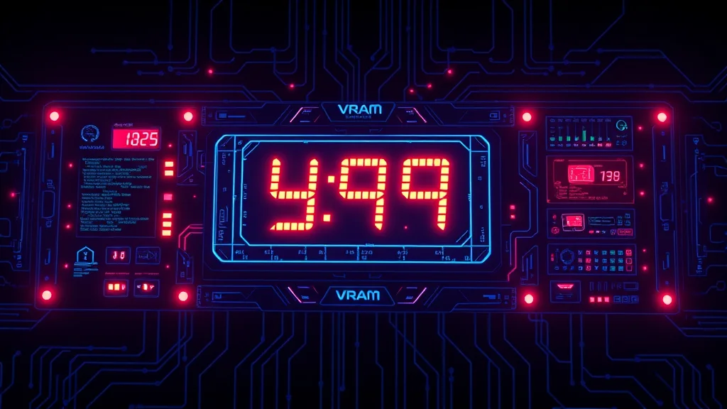 vram calculator concept illustration