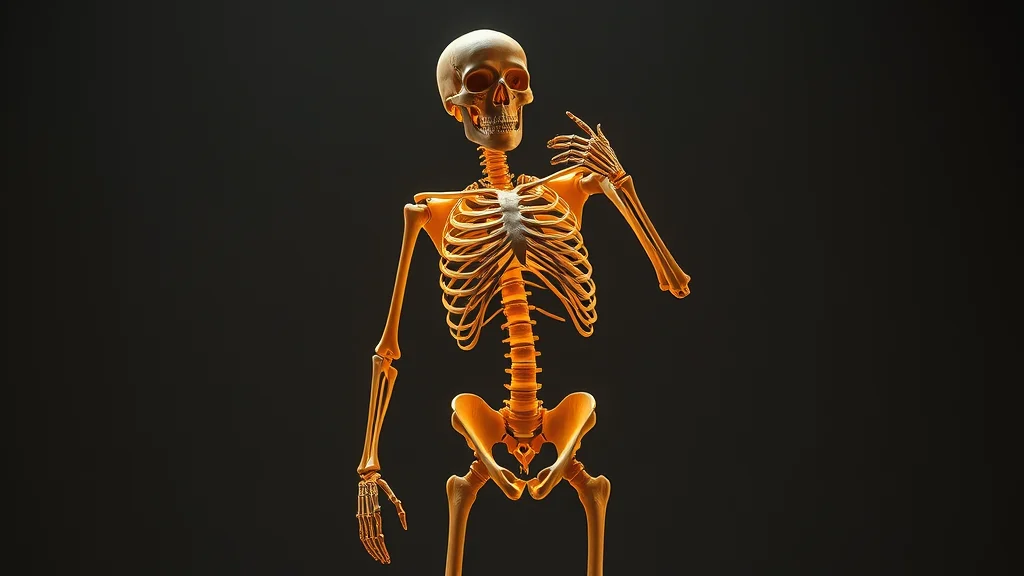 Editable pose skeleton with draggable keypoints, abstract concept