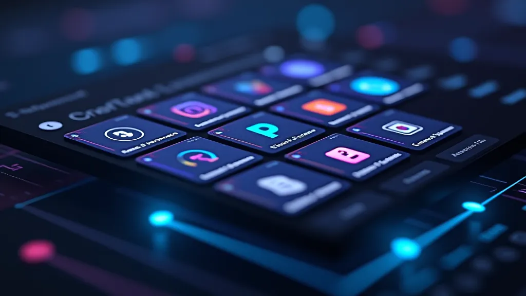 Model marketplace tiles on a dark UI panel