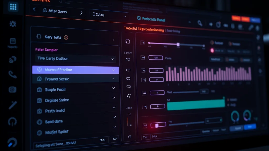 CFG and sampler settings panel glowing on a dark UI, abstract