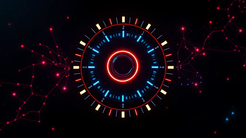 A decision dial between three visual styles, neon nodes on dark