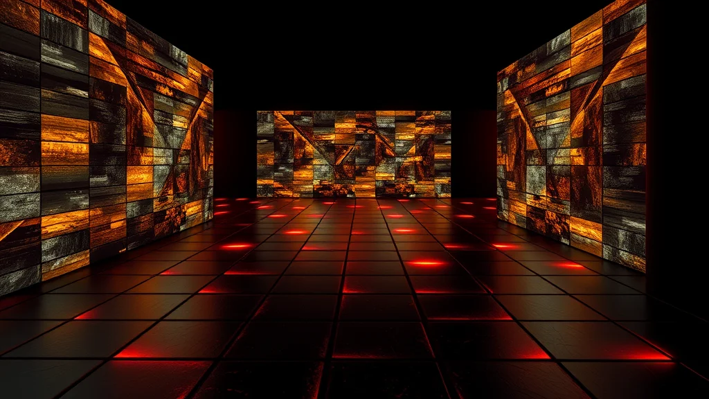 Better-value alternative tiles glowing, on dark