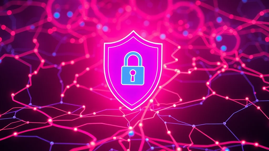 A privacy shield over a local route versus a cloud route, neon nodes