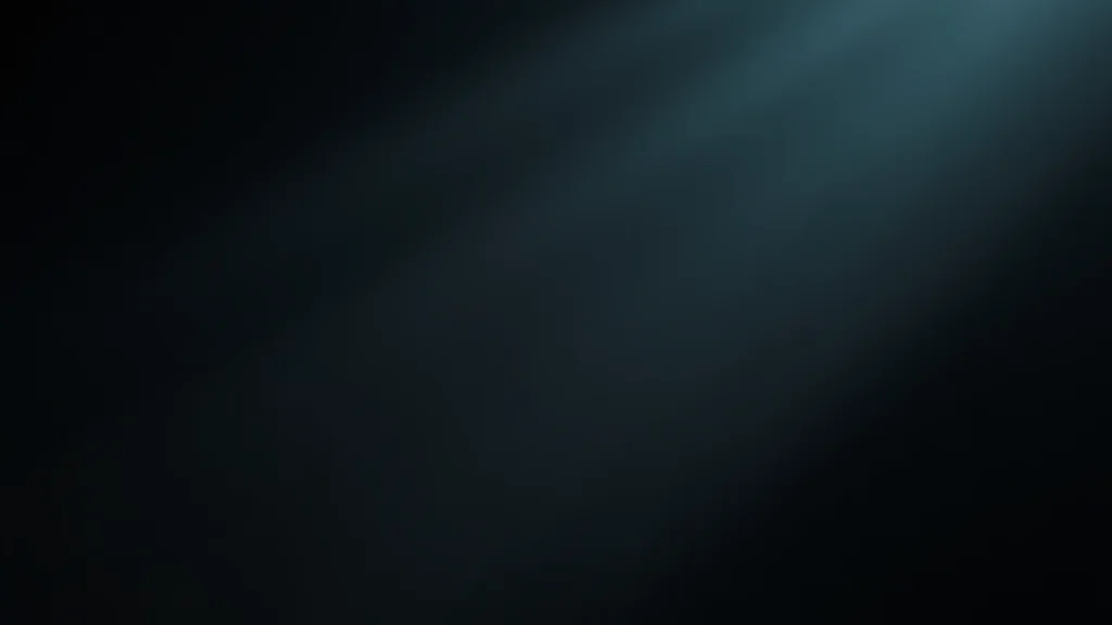 A long soft record of light receding into the dark, abstract stored history