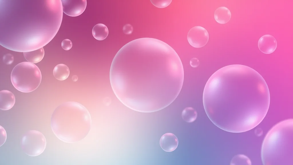 Smooth seamless airbrush gradient orbs with high sheen, abstract concept