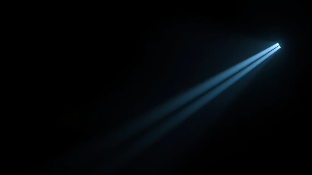 A high contrast chiaroscuro study of light and deep shadow, neon nodes on dark