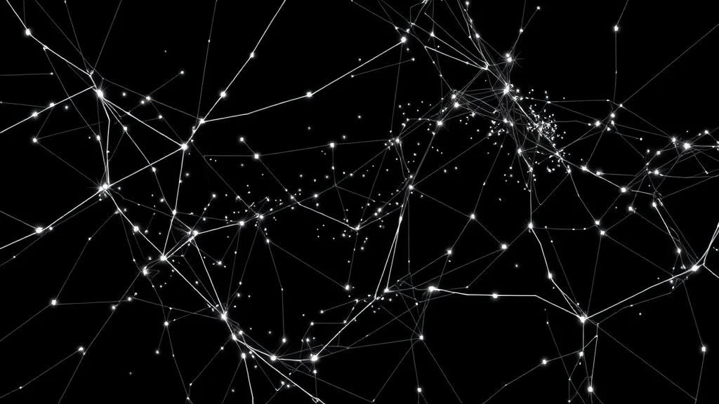 A lineart and cross hatching texture sheet, black on white, neon nodes on dark