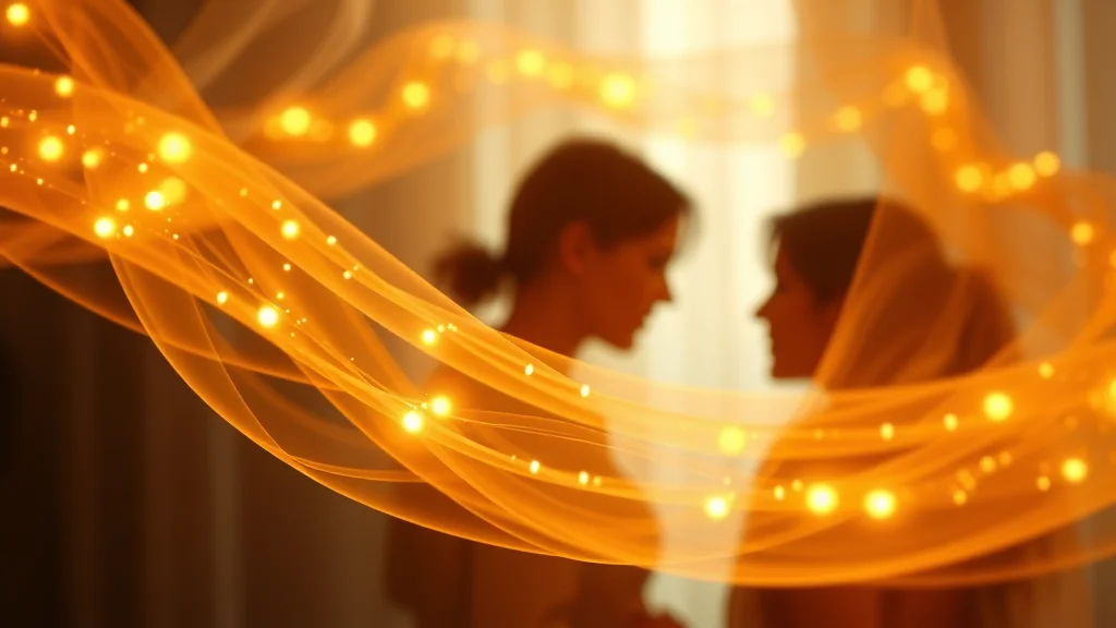 A smooth luminous companion glow with a picture strand, abstract build