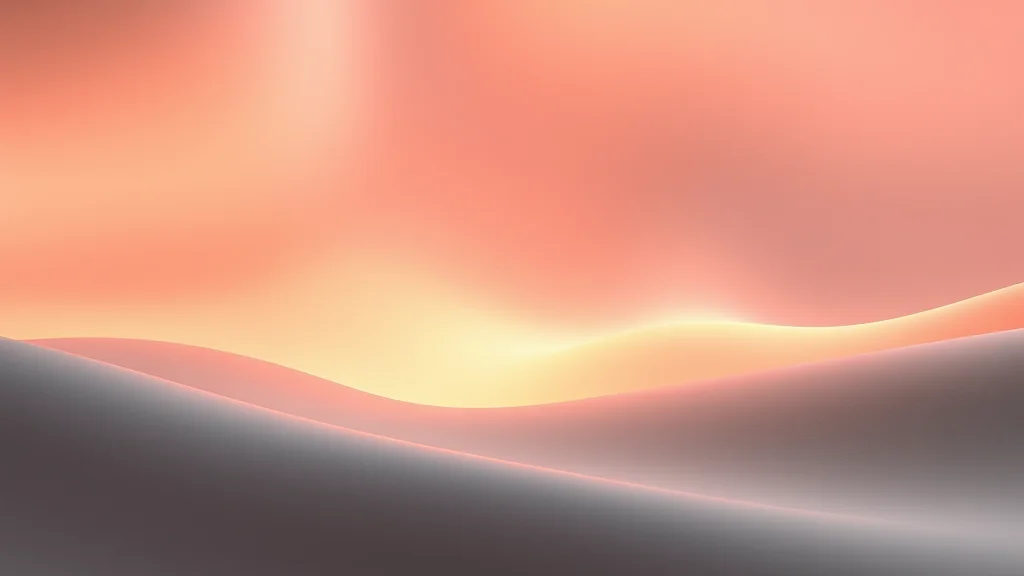 Shifting forms between smooth and faceted light, abstract concept