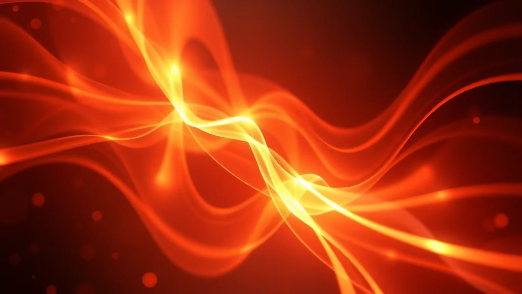A luminous flow smoothed and narrowed by a soft filter, abstract moderation