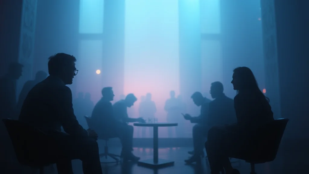 A luminous conversation fading as it lengthens, abstract allowance
