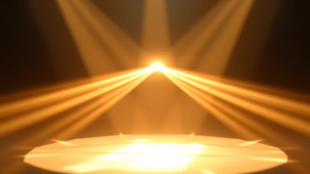 A free luminous base with extra held streams of light, abstract paid features