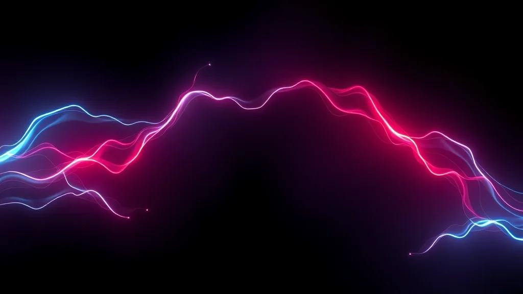 Open light with two waiting richer flows, neon on dark