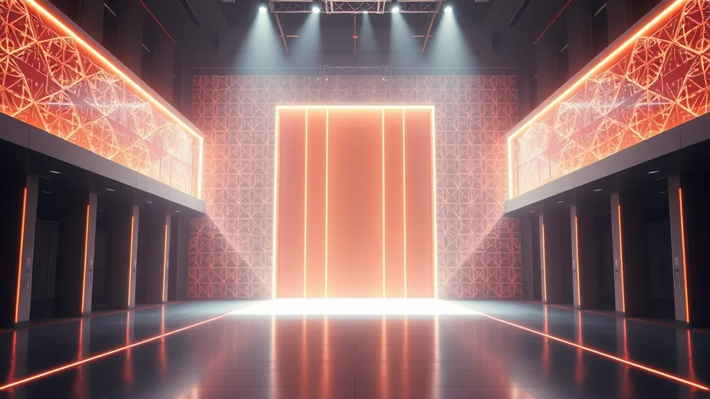 A usable luminous open area with one gated overlay, abstract free tier with limits
