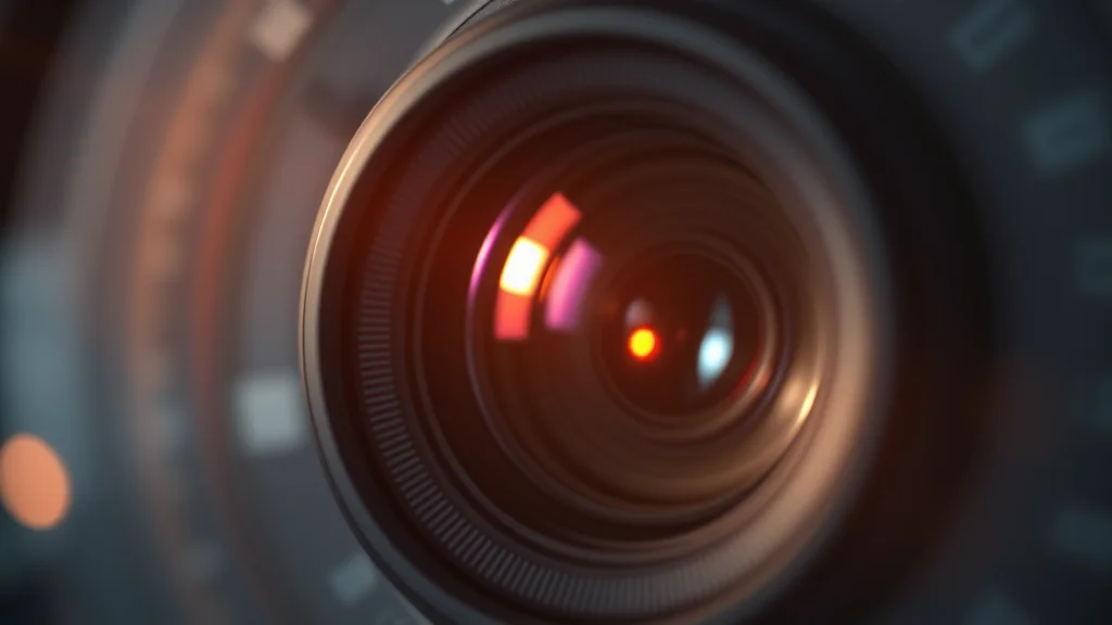 A luminous lens resolving to crisp focus, abstract