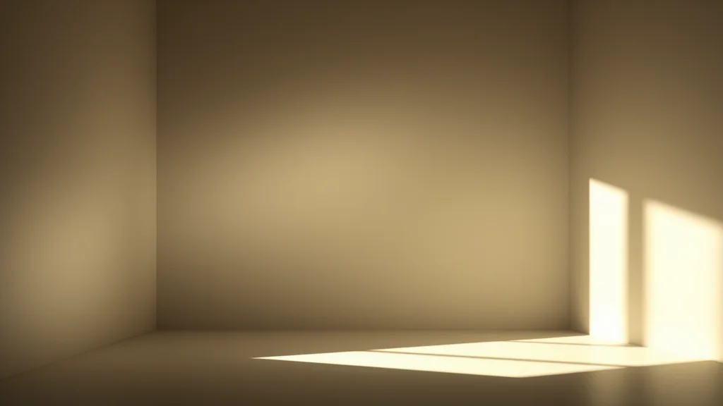 Even flat light becoming dramatic dimensional light, abstract