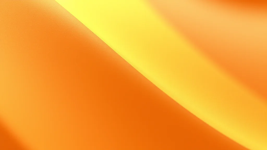 Smooth to detailed surface transition in warm light, abstract
