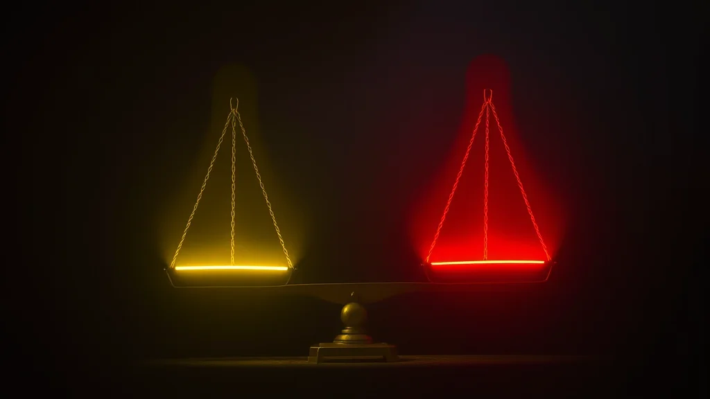Two glows weighed one against the other, neon on dark