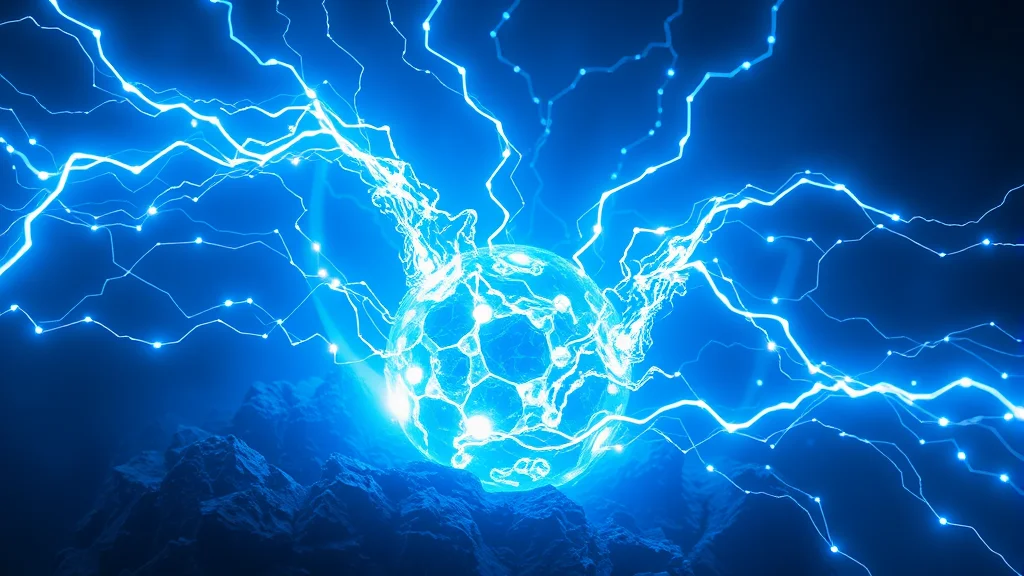 Blue-white power flowing from a restarted core, neon nodes on dark