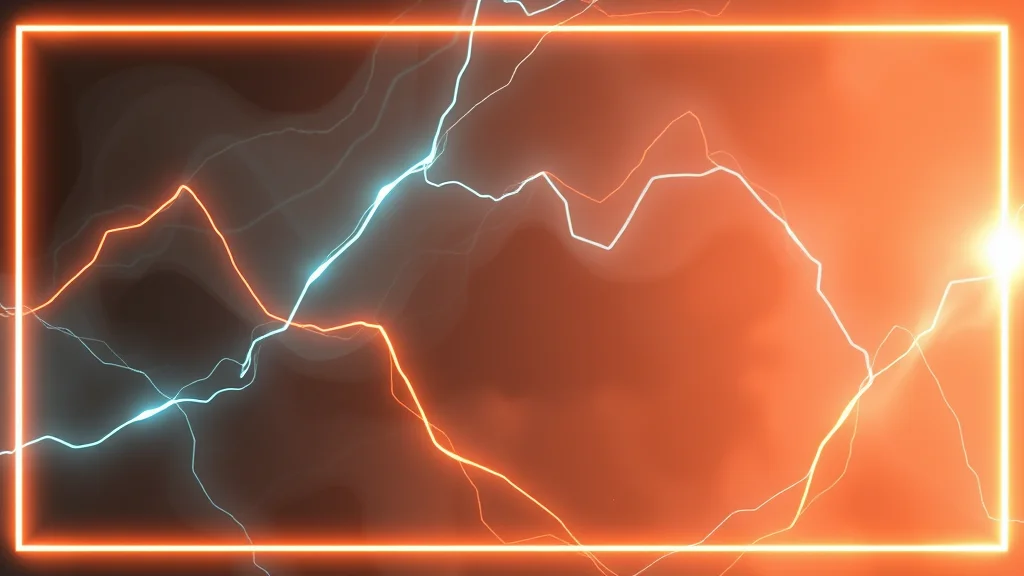 A luminous boundary repelling unwanted shapes, abstract negative prompt