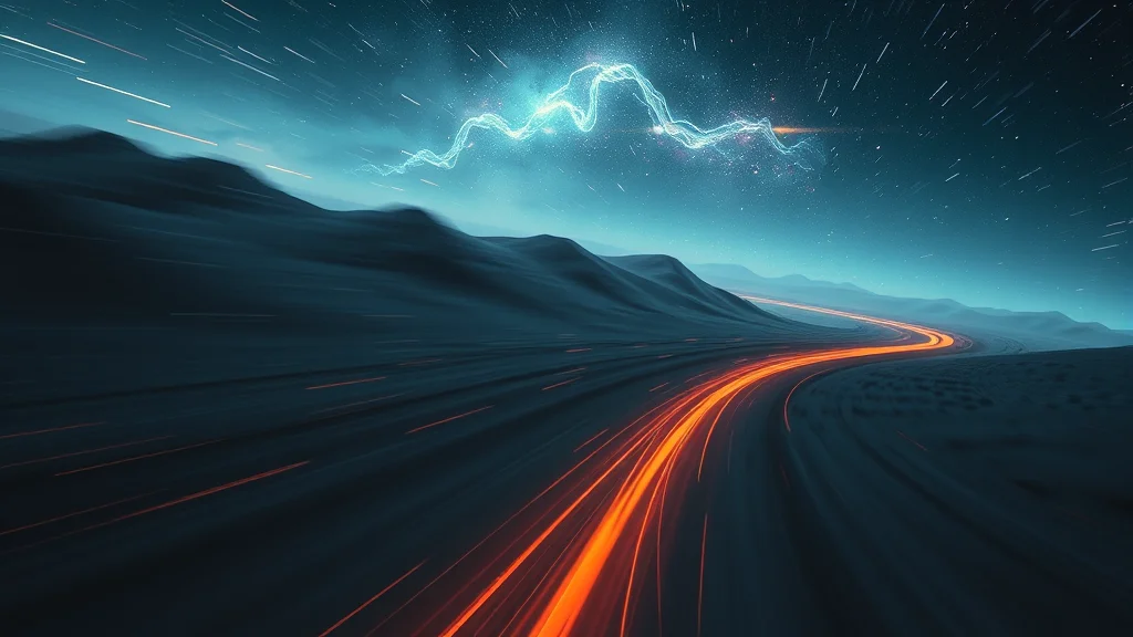 Two speed trails compared across latent space, abstract concept