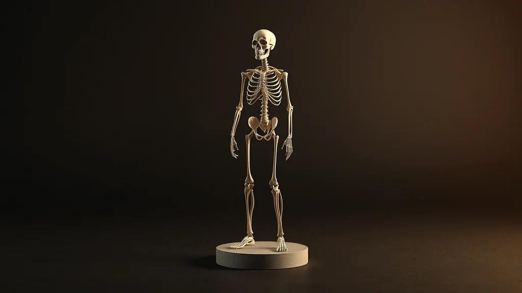 La estructura de la pose antes de añadir cualquier detalle